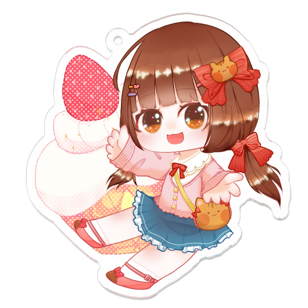 甘沢みやこ アクリルキーホルダー