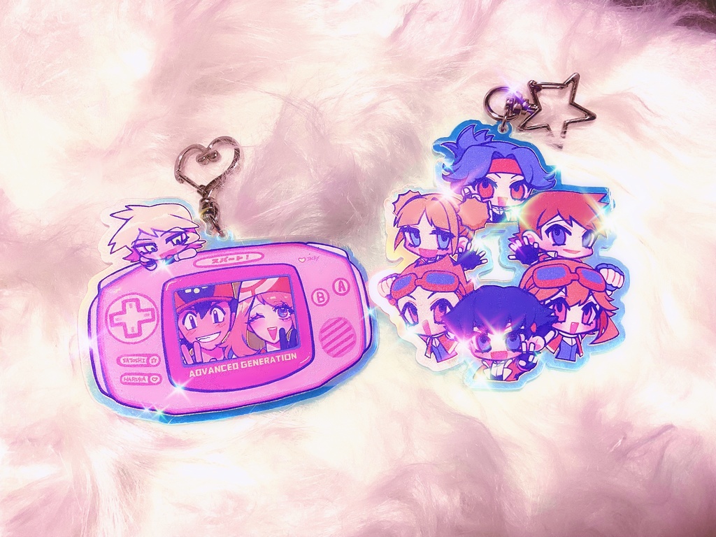 オ〜ロラアクリルキ〜ホルダ〜