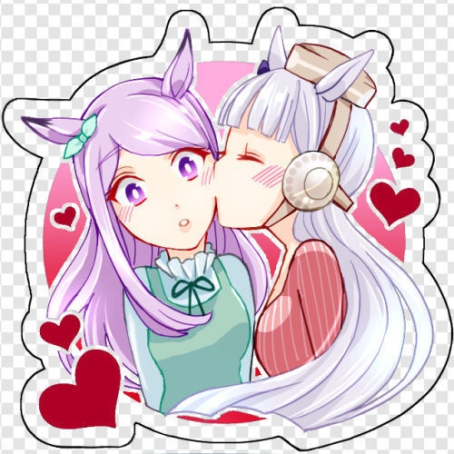 アクリルキーホルダー　ちゅーするゴルマク