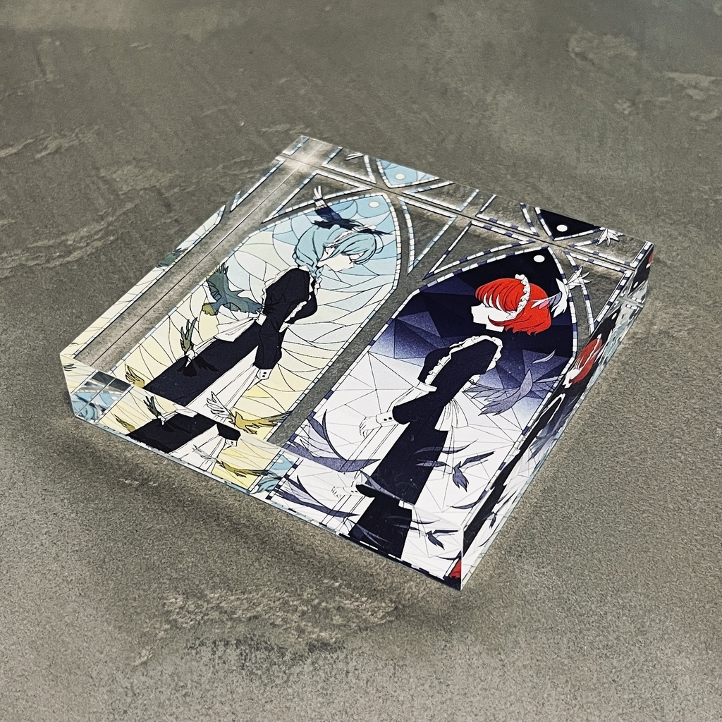 アクリルブロック “匙ノ咒”