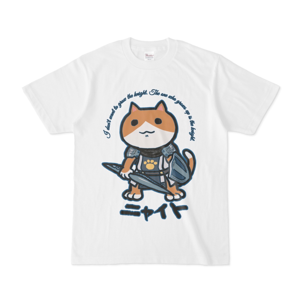 ニャイトTシャツ（白）