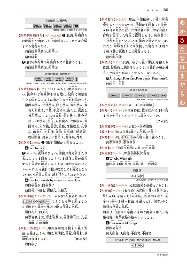 【サブスク版】『麻雀用語集』(今後更新されるベータ版全てこちらからダウンロード可)