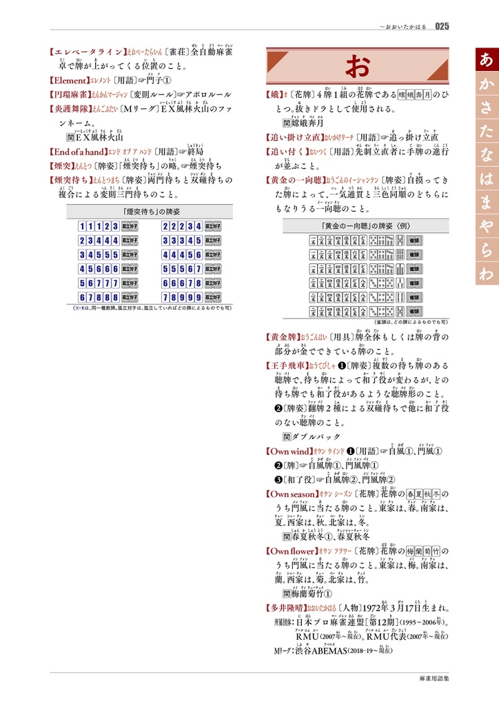 【サブスク版】『麻雀用語集』(今後更新されるベータ版全てこちらからダウンロード可)