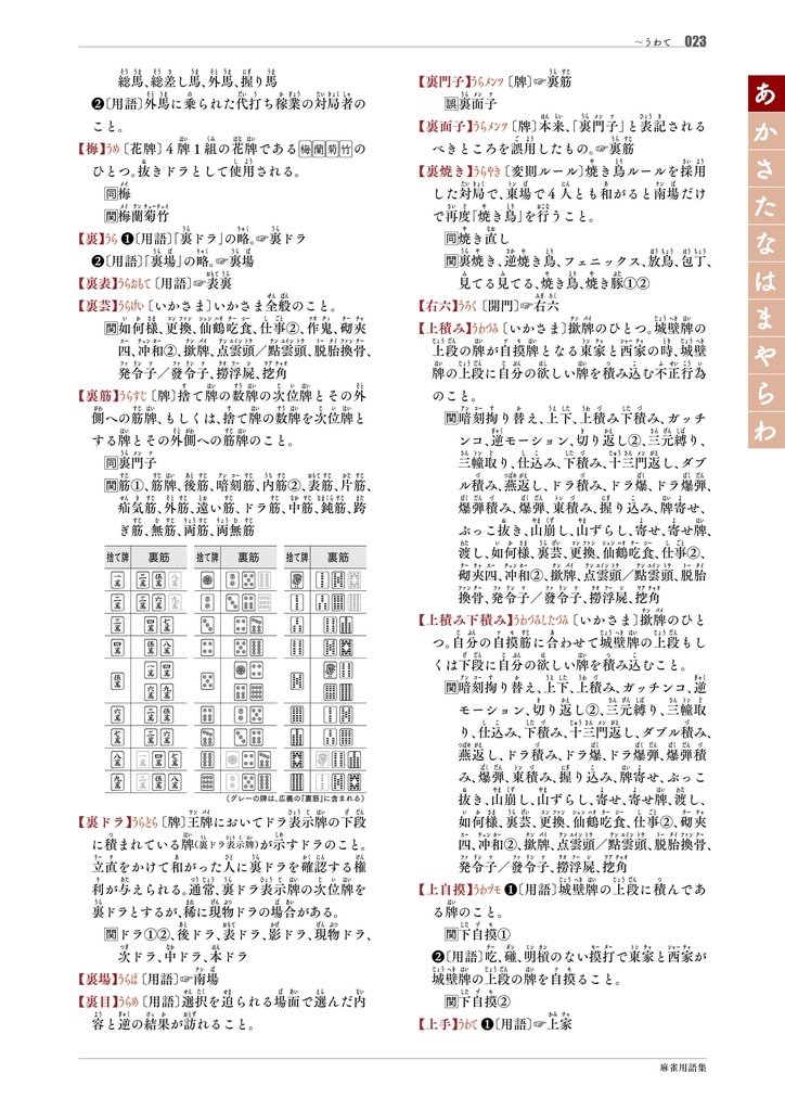 【サブスク版】『麻雀用語集』(今後更新されるベータ版全てこちらからダウンロード可)