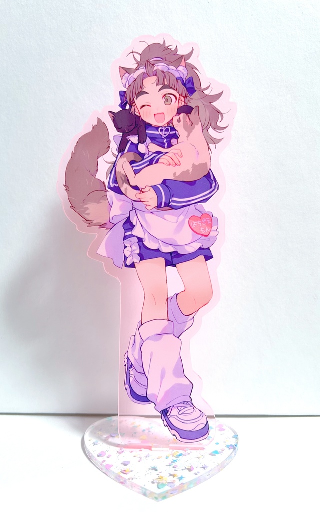 【再販】ねこじゃ~じめいどピンクアクスタ(五年生)