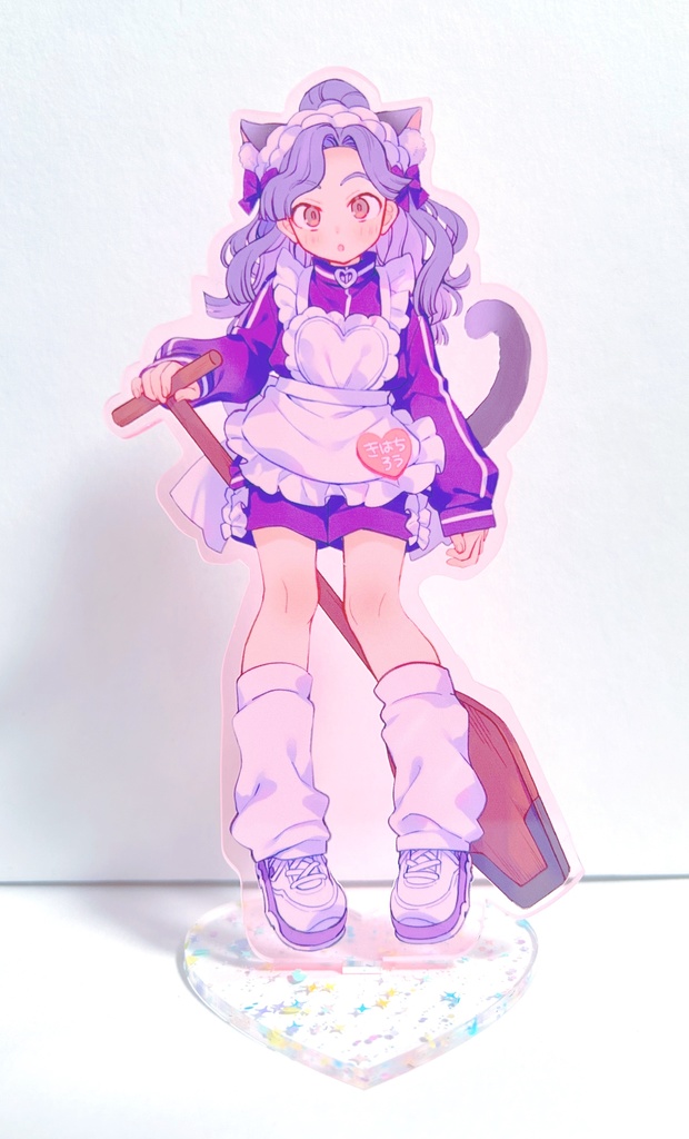 【再販】ねこじゃ~じめいどピンクアクスタ(四年生)