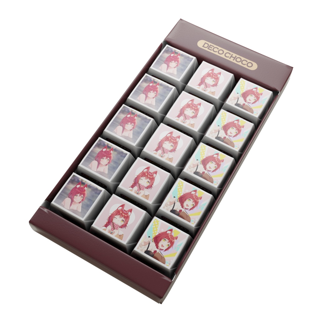 縫野てんバレンタイン❤DECOチョコ
