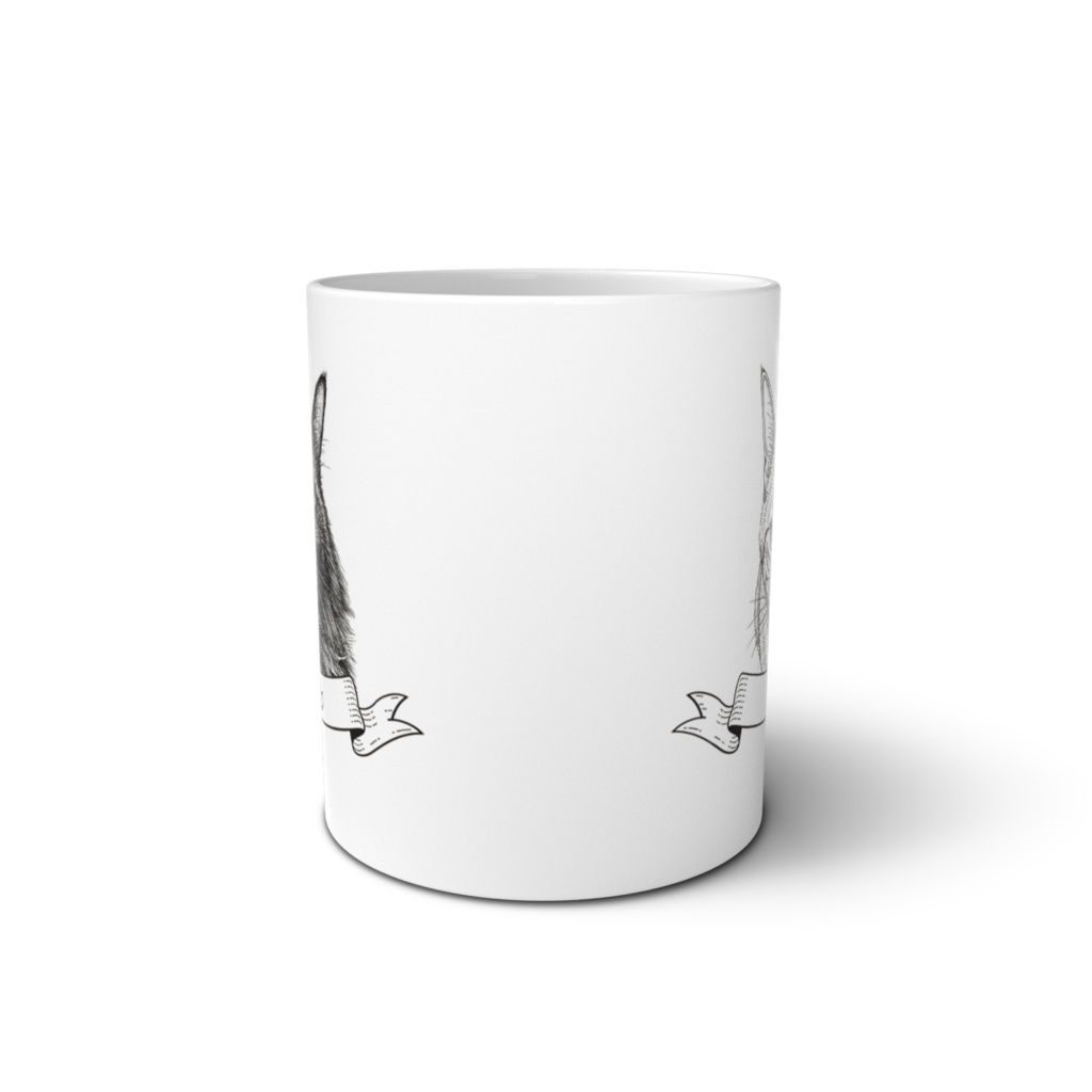 縫野てん舌ペロ愛猫マグカップ