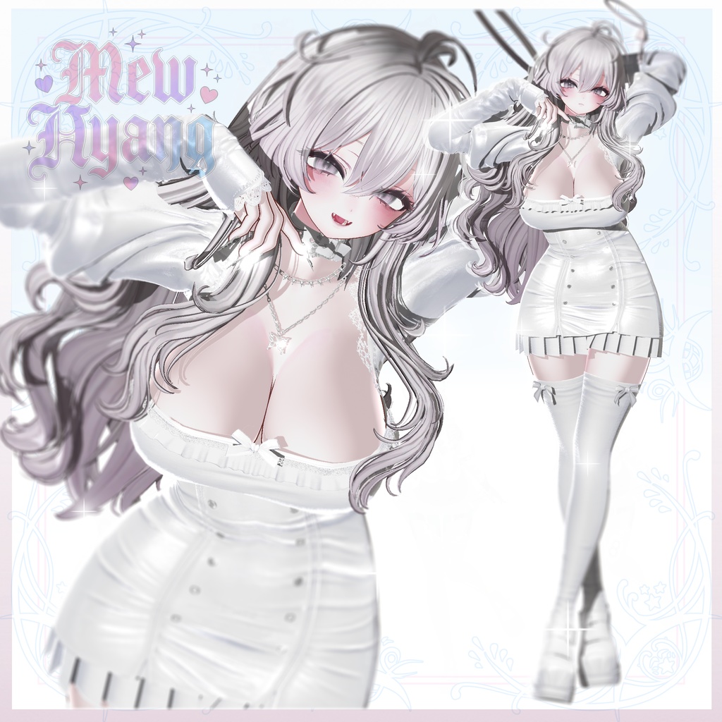 【無料7種】24種_Mew_Pose_Ver.0