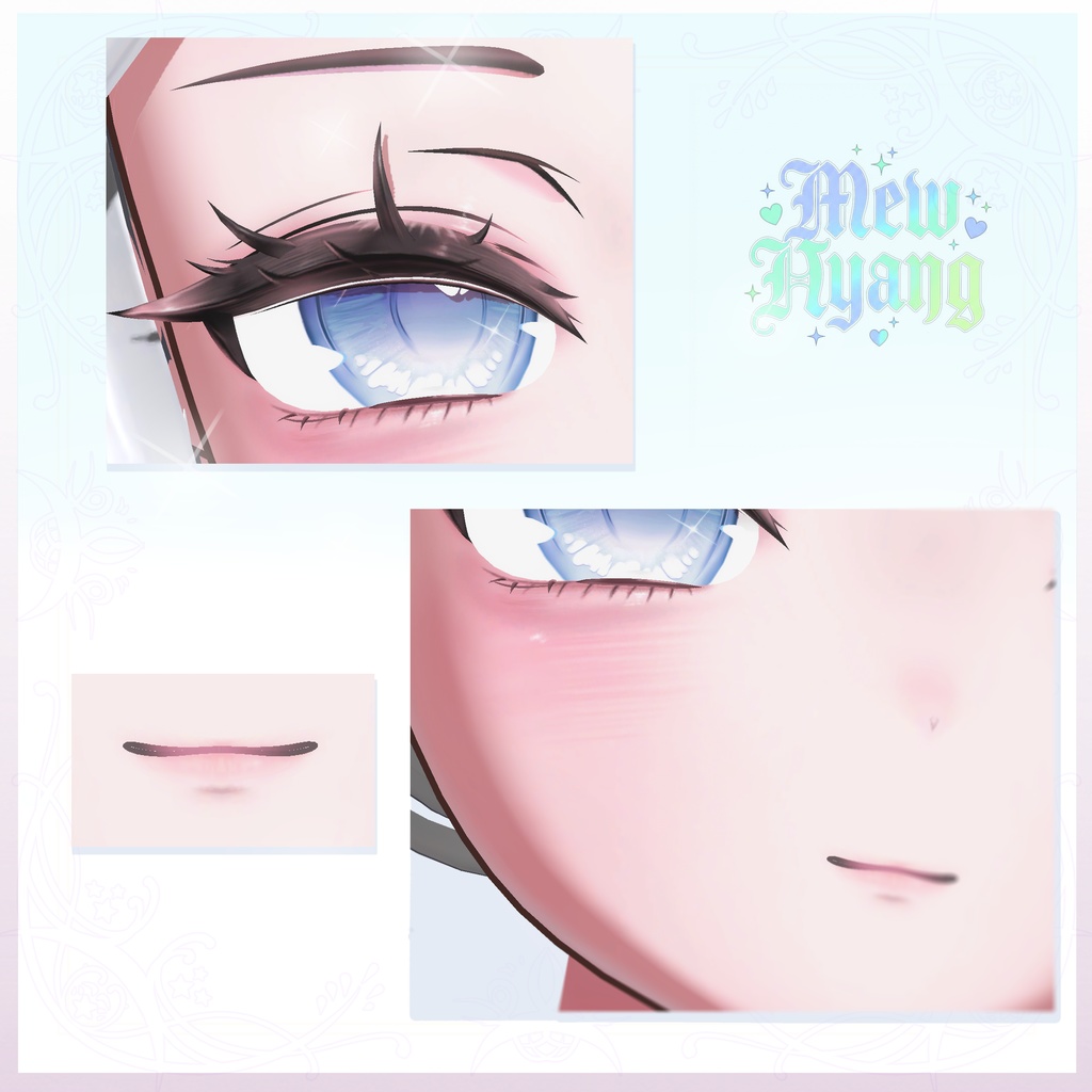 Sio-しおちゃん用] 𝓟𝓾𝓻𝓮_𝓕𝓮𝓿𝓮𝓻_Face+Body Makeup Set 缩略图 3