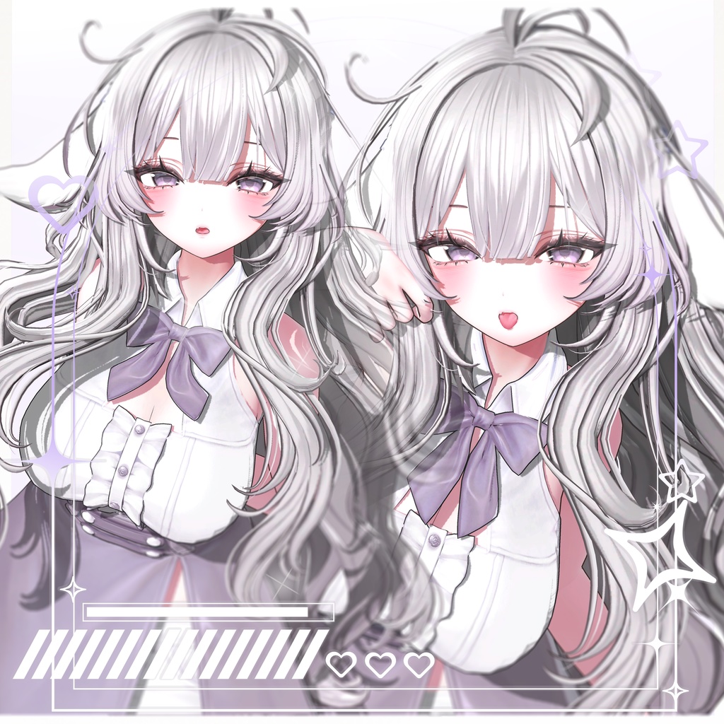 MAYO_まよ用] 𝓚𝓲𝓻𝓪𝓻𝓲𝓷_MakeUp Set / Face+Body+Eye+BlandShapes 缩略图 2