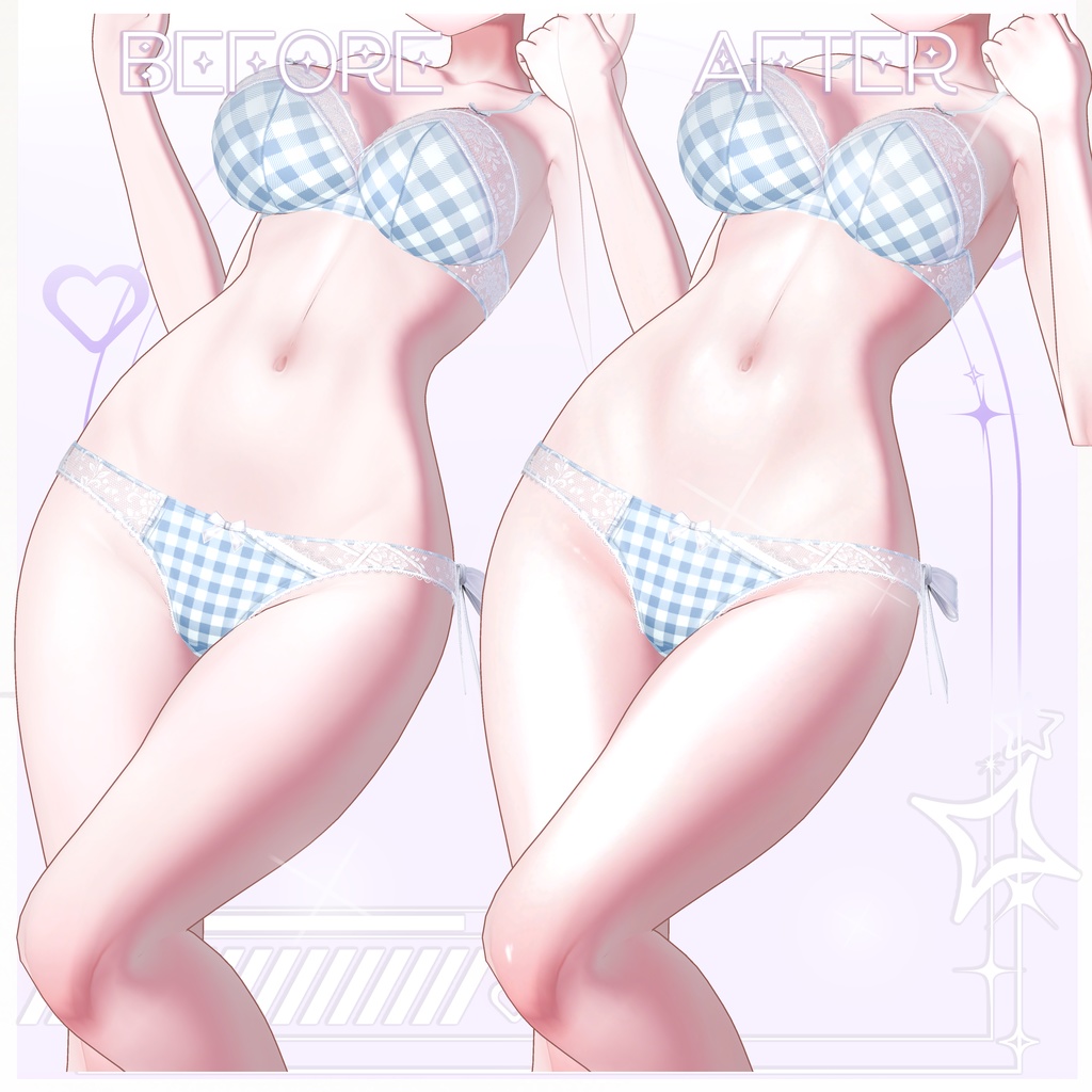 MAYO_まよ用] 𝓚𝓲𝓻𝓪𝓻𝓲𝓷_MakeUp Set / Face+Body+Eye+BlandShapes 缩略图 10