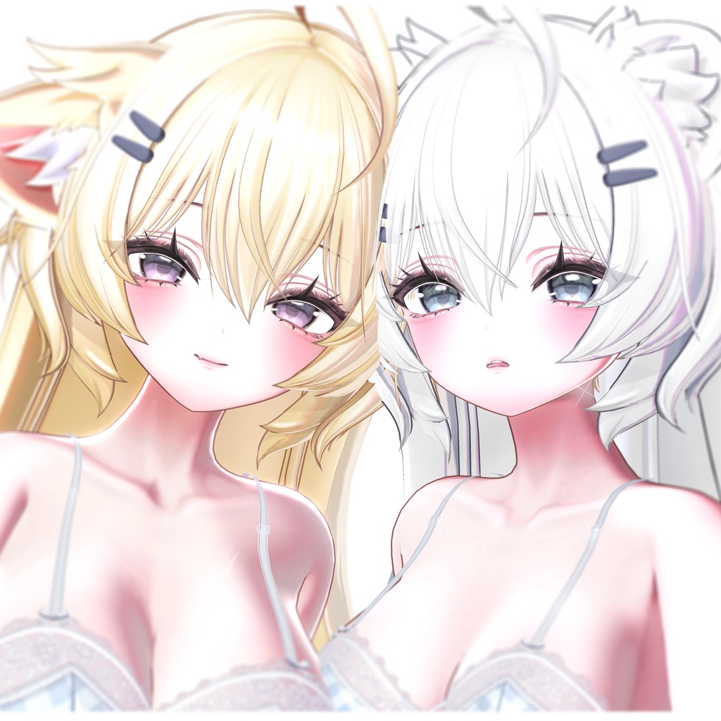 MAYO_まよ用] 𝓚𝓲𝓻𝓪𝓻𝓲𝓷_MakeUp Set / Face+Body+Eye+BlandShapes 缩略图 8
