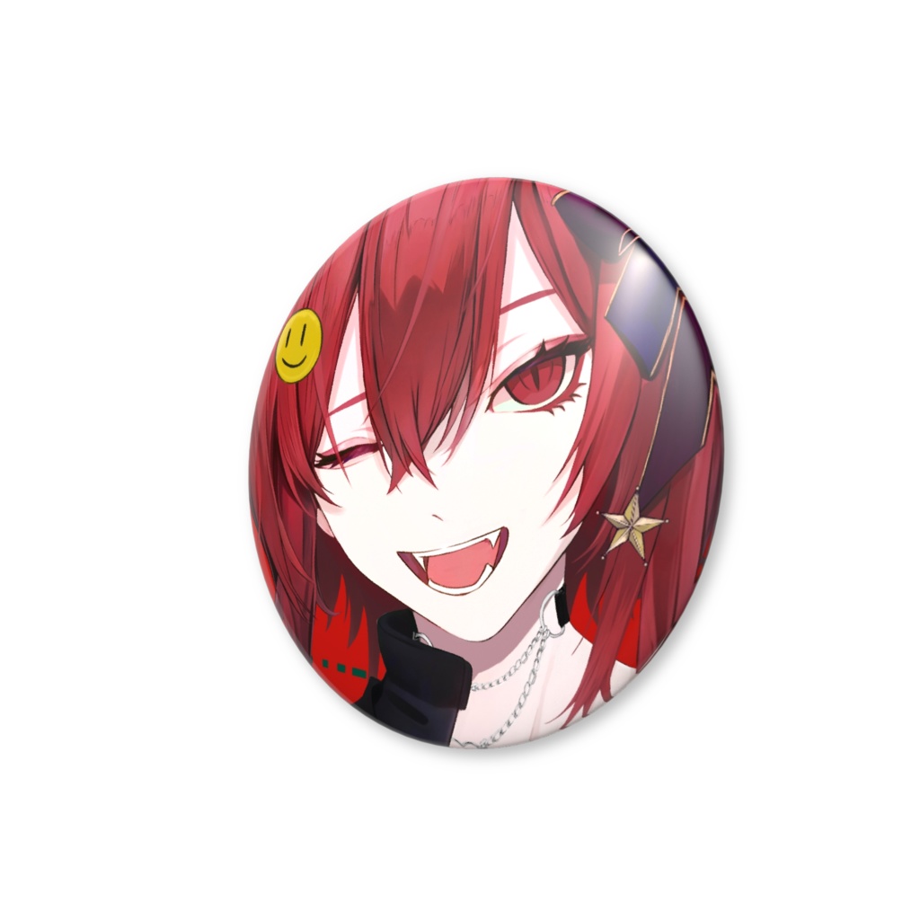 にっこり逢馬 缶バッジ