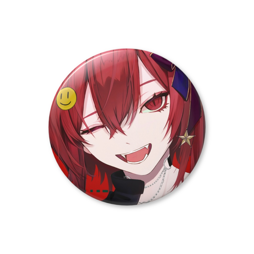 にっこり逢馬　缶バッジ