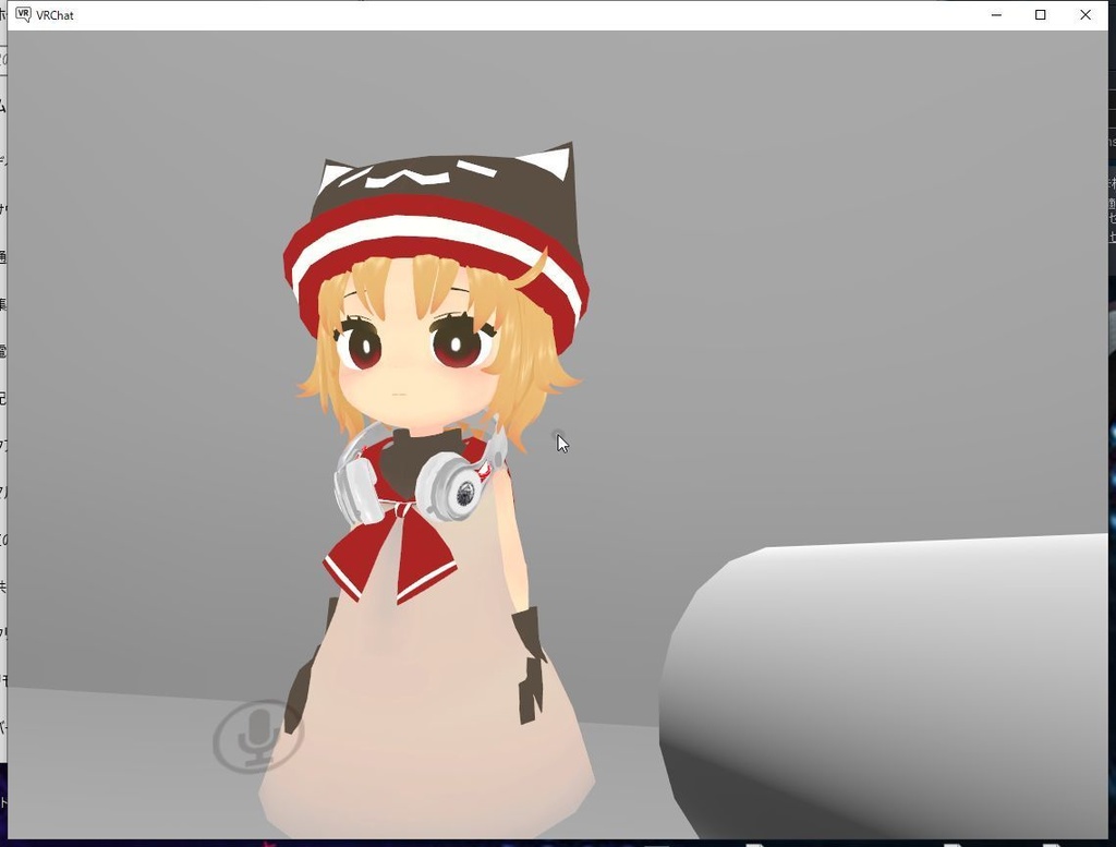 【VRC向け】ヘッドフォン【DJ用にも、おしゃれ用にも】