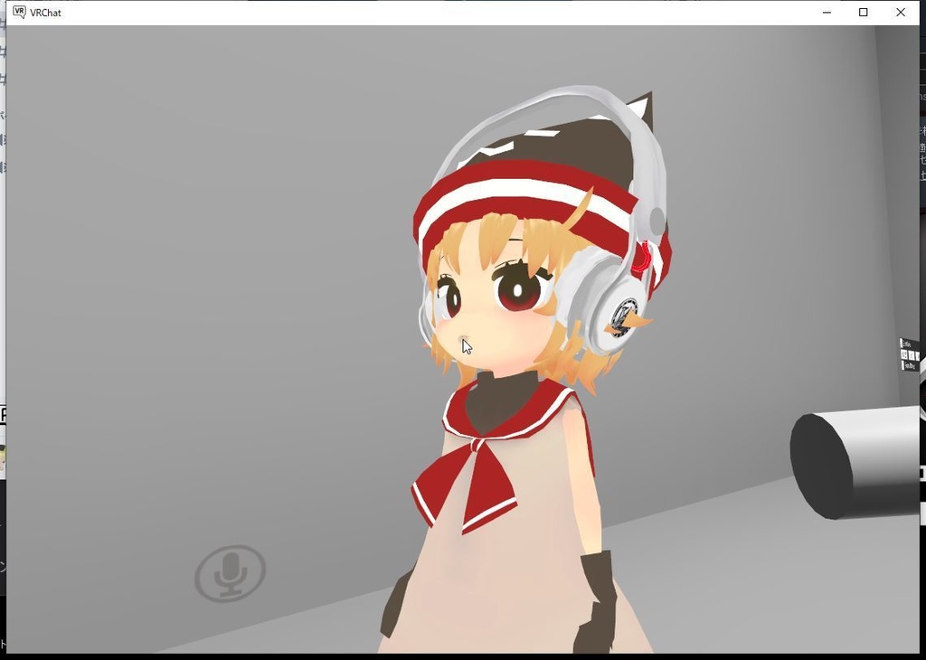 【VRC向け】ヘッドフォン【DJ用にも、おしゃれ用にも】