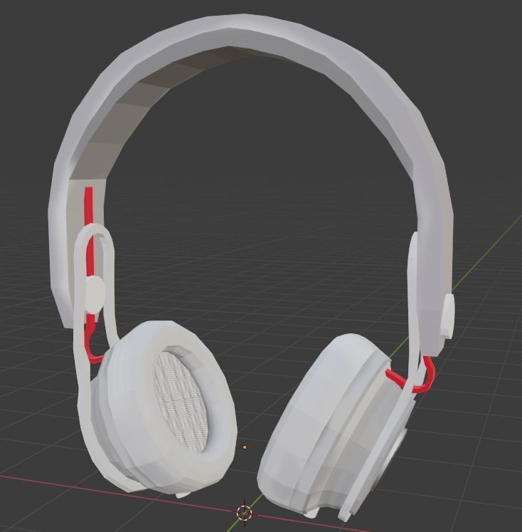 【VRC向け】ヘッドフォン【DJ用にも、おしゃれ用にも】