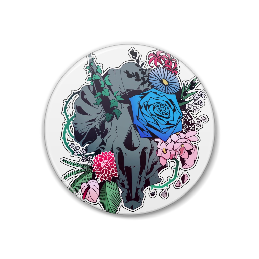 缶バッジ　ロゴ　38㎜