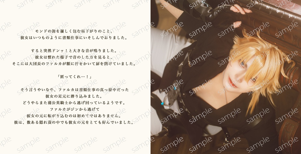 ファルカ夢写真集「北風の騎士と夜明けの祈り」