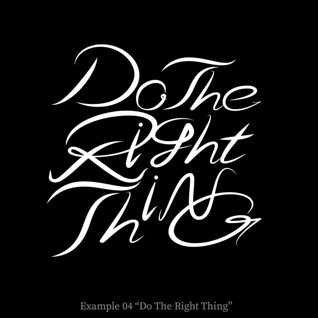 Dragon Trail - オリジナル英文フォント(OTF)