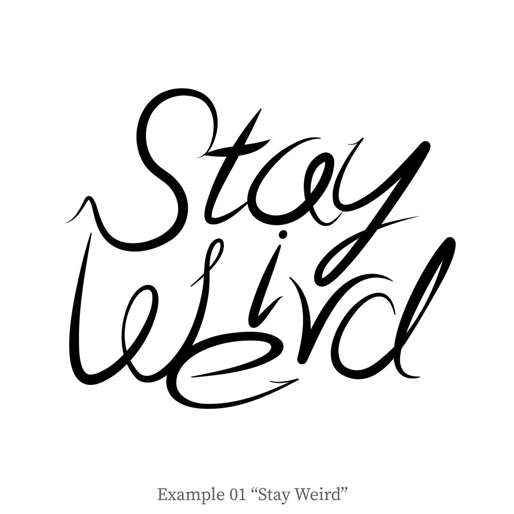 Dragon Trail - オリジナル英文フォント(OTF)