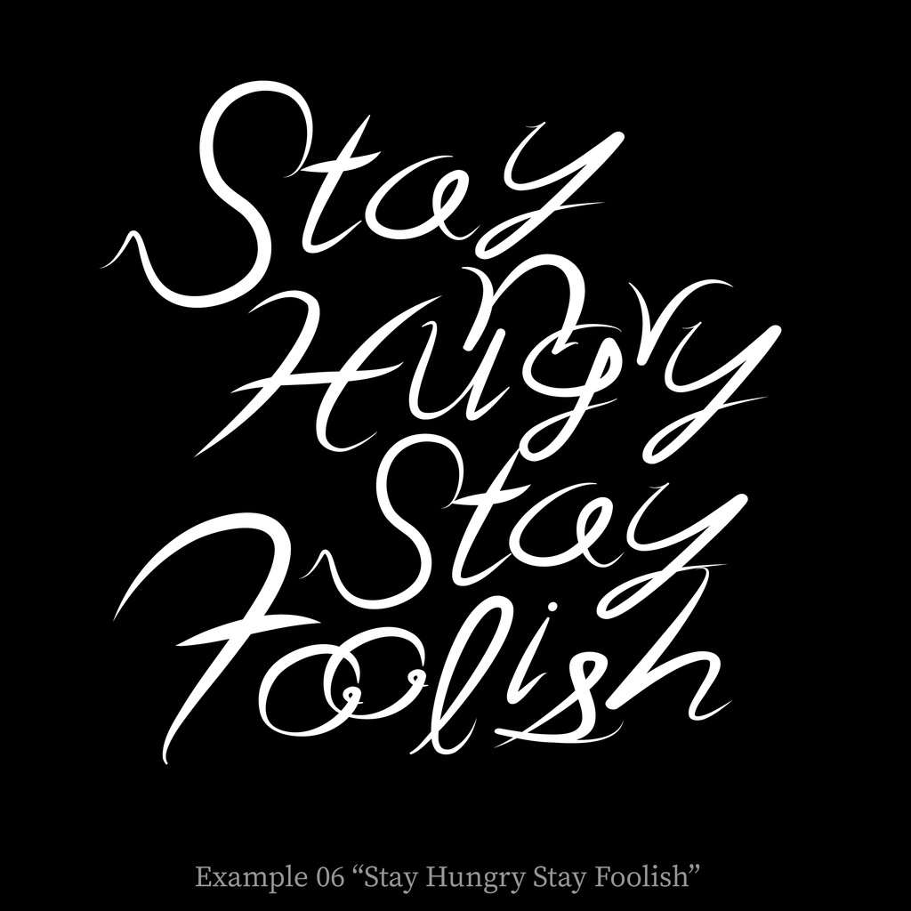 Dragon Trail - オリジナル英文フォント(OTF)