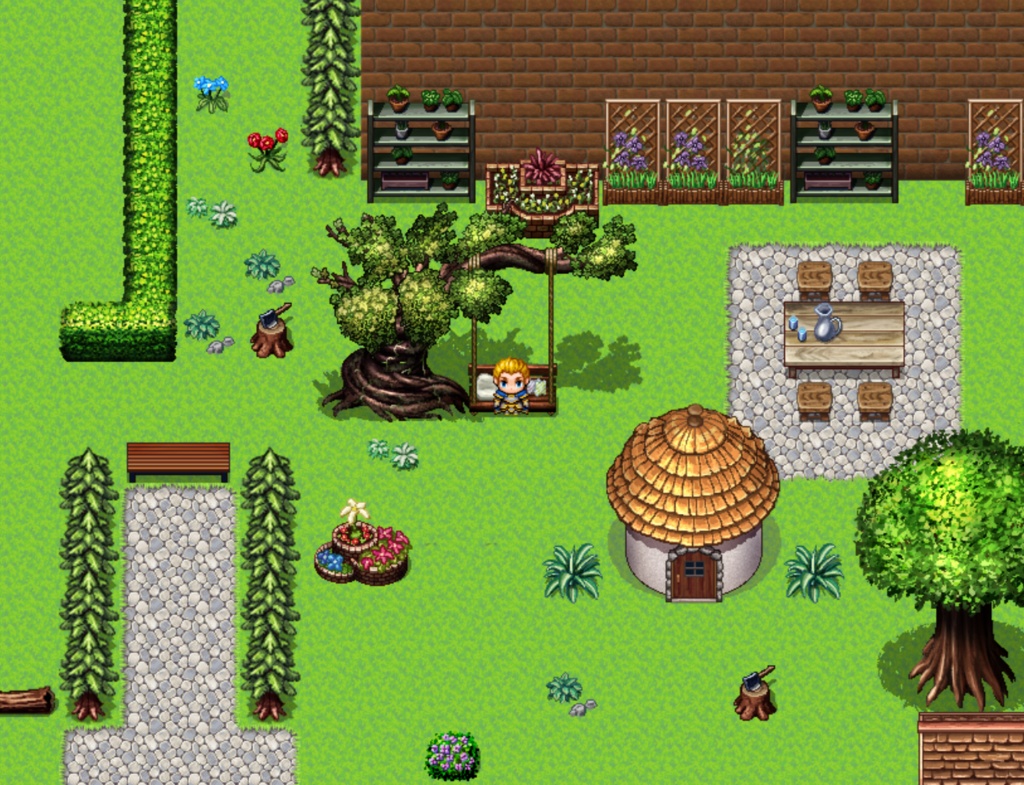 庭&室内マップチップ素材セット