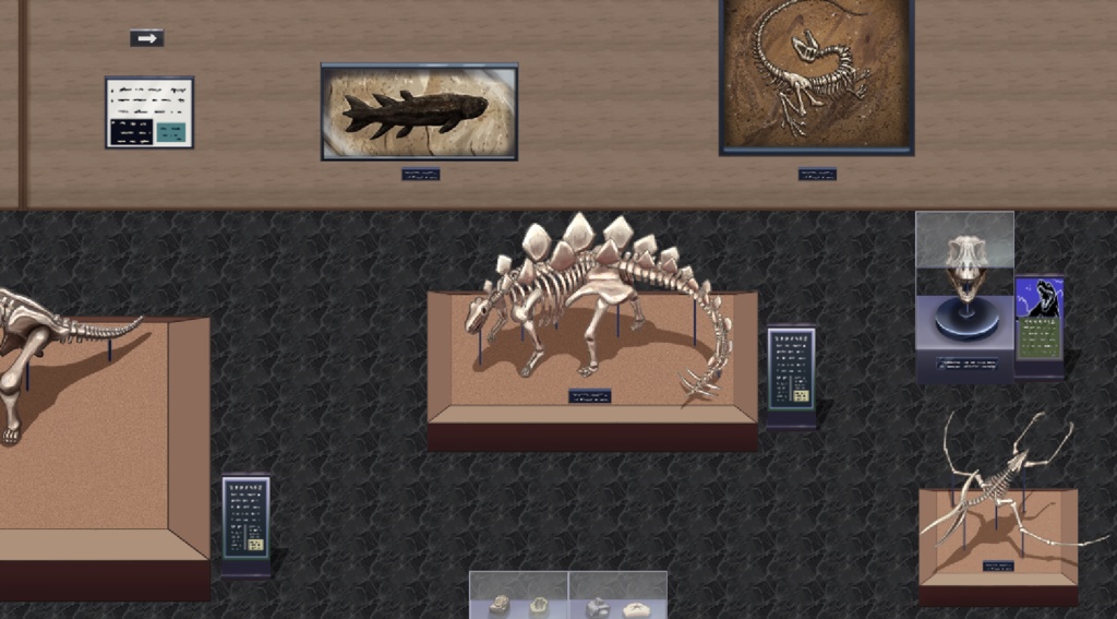 恐竜ミュージアム マップチップ素材セット