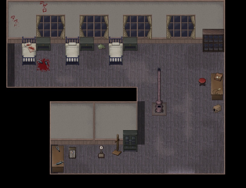 大正旧校舎・内装マップチップ集