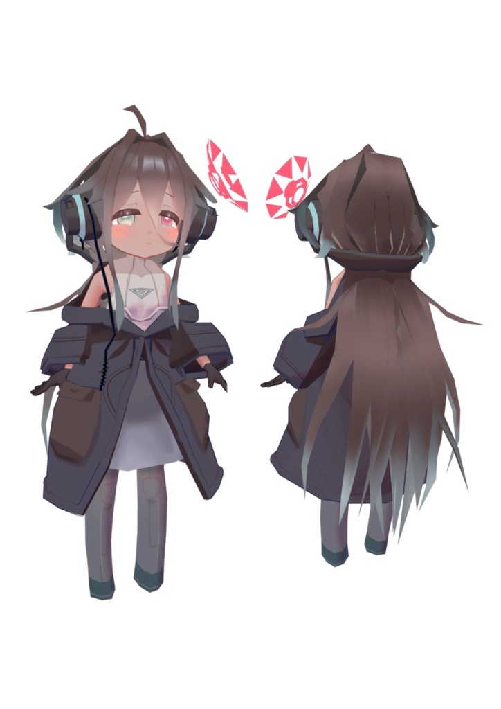 オリジナル3Dモデル ミルド - mirdo【超軽量】