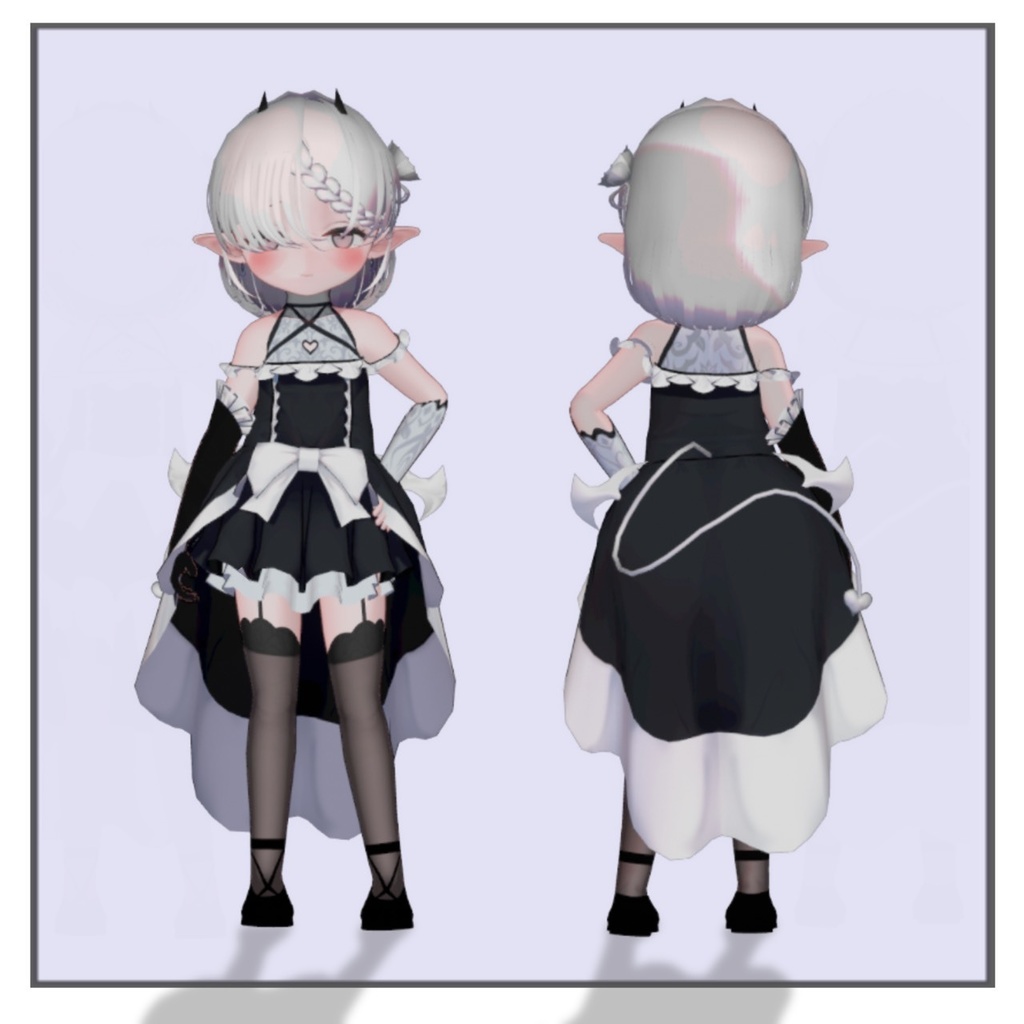 【1月の衣装】『恥ずかしがりサキュバス』アイラ-ayla専用衣装