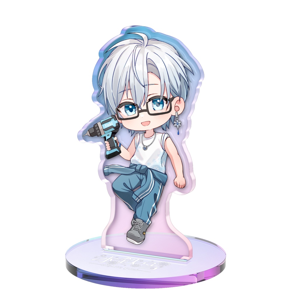 【冰鉄雪】ミニキャラオーロラアクリルスタンド