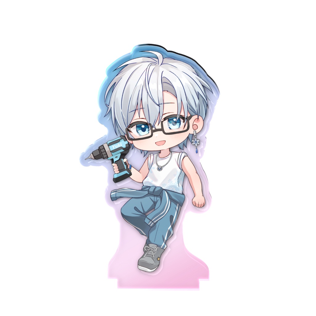 【冰鉄雪】ミニキャラオーロラアクリルスタンド