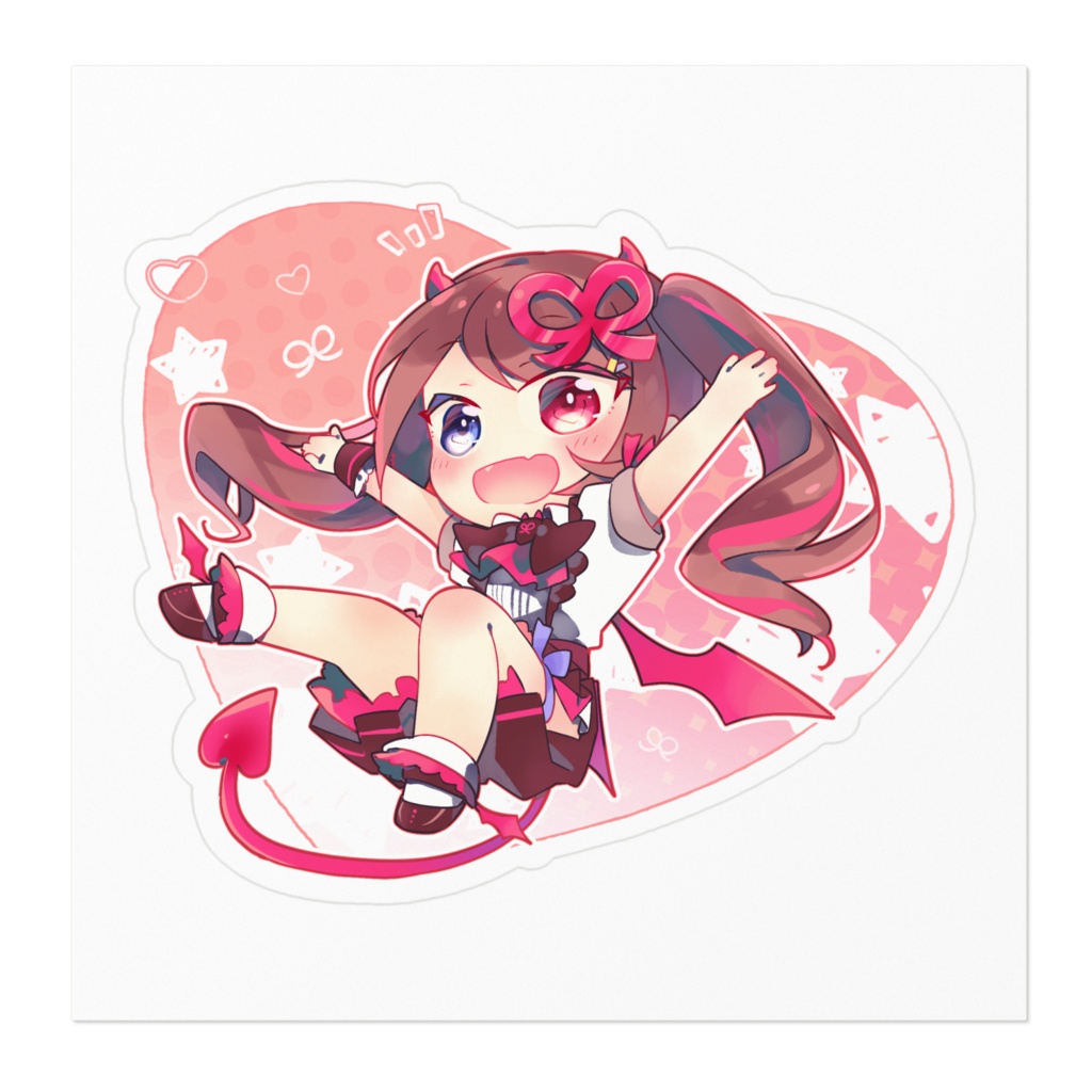 はろはろステッカー(支援用)