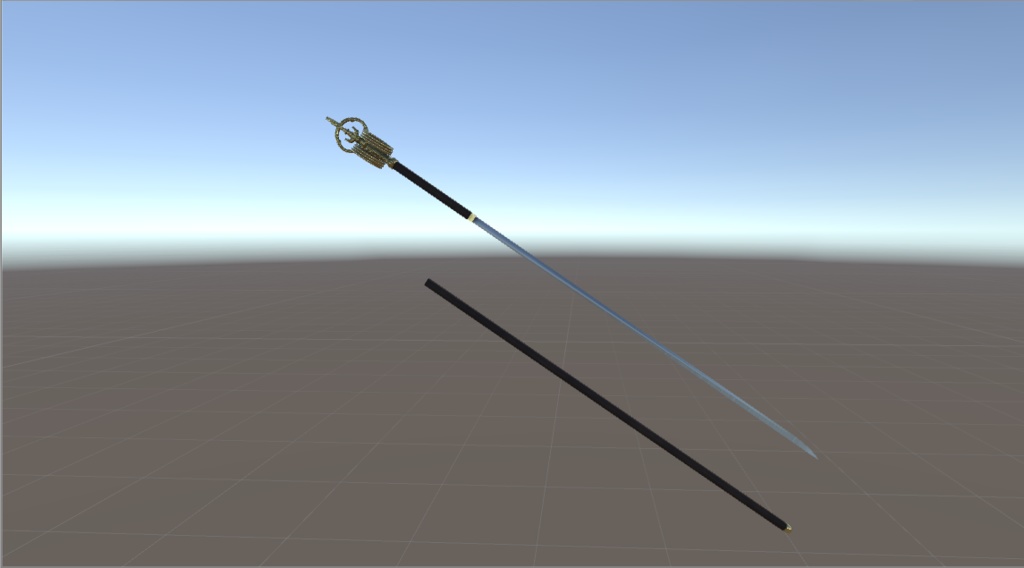 【VRChat想定】錫杖