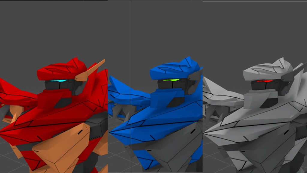 【VRChat想定】リプティル 【フルトラッキング対応】