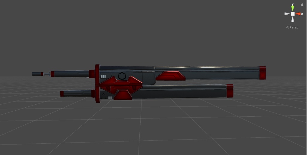 【VRChat想定】SF 刀