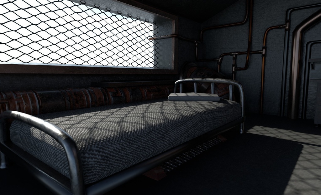 終末感漂う部屋