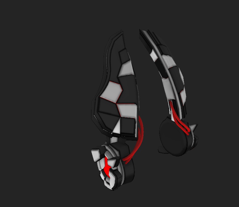 【VRChat想定】ケモミミ型メカ