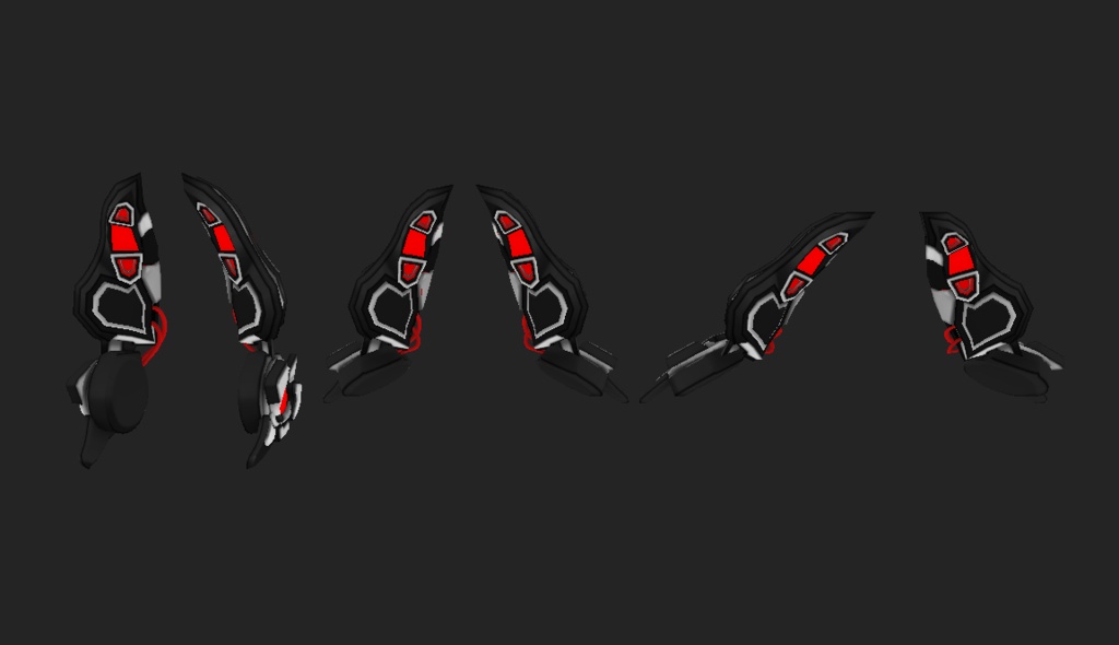 【VRChat想定】ケモミミ型メカ