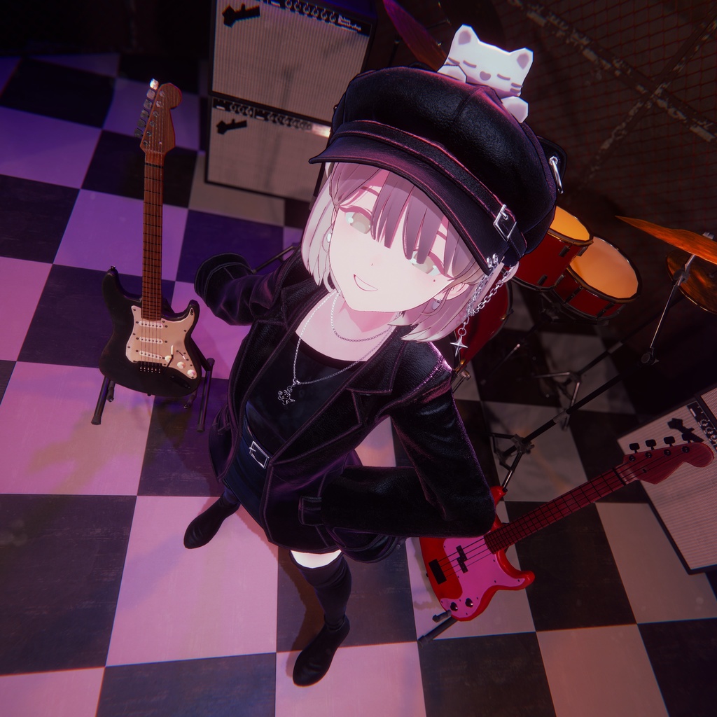 【NOWRE】 Rock Cat Roll !✨ 🎸【9アバター対応】