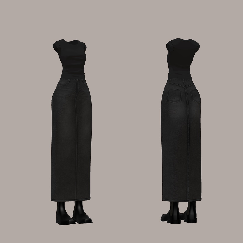 【TAERI】TAERI01_NOIRÉ Clothes+Hair set 【TAERI対応】