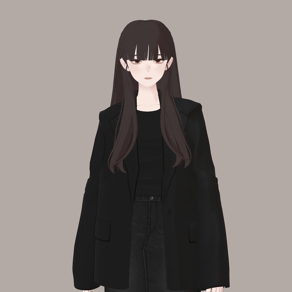 【TAERI】TAERI01_NOIRÉ Clothes+Hair set 【TAERI対応】