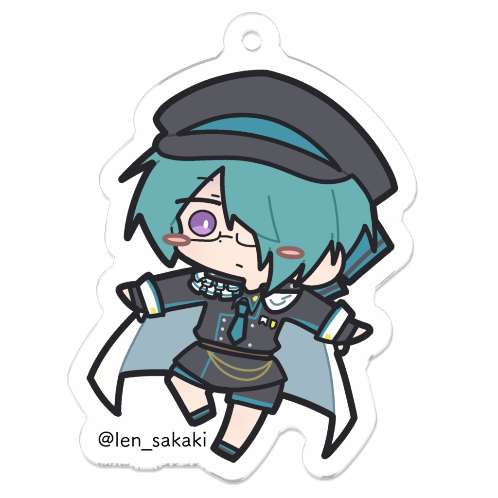 フィス デフォルメアクリルキーホルダー