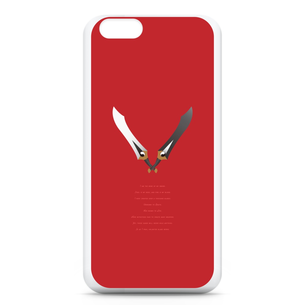 Fate エミヤモチーフ iPhone5/6ケース