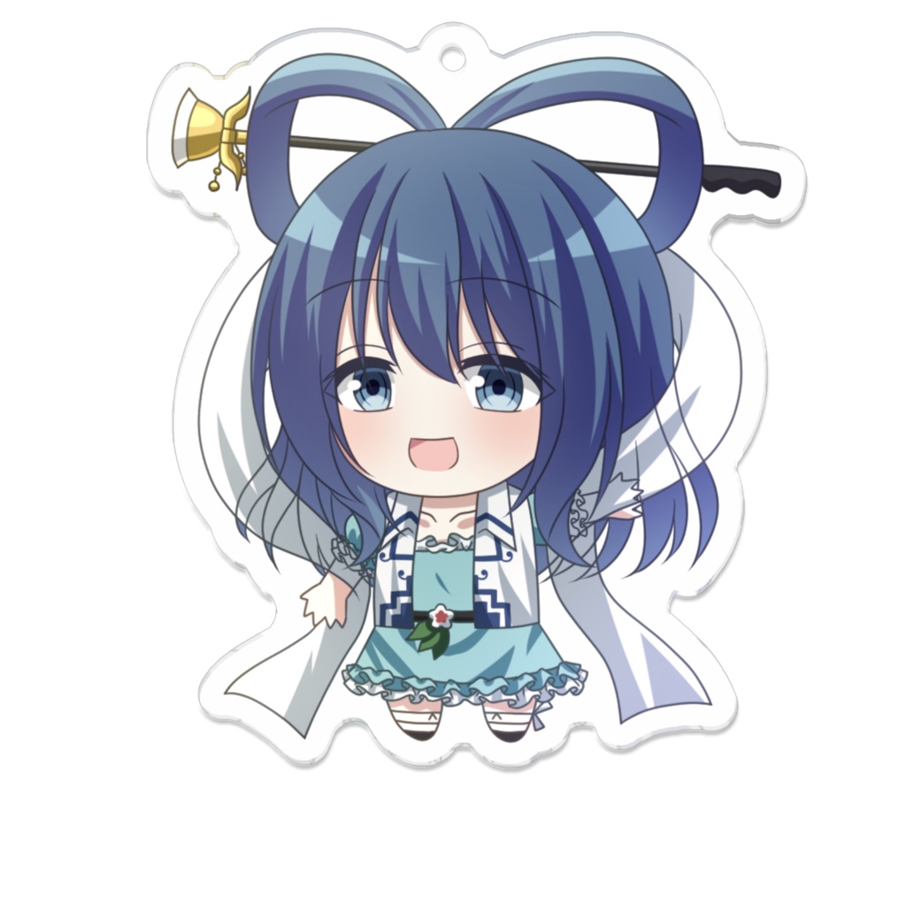 【東方Project】霍青娥 アクリルキーホルダー