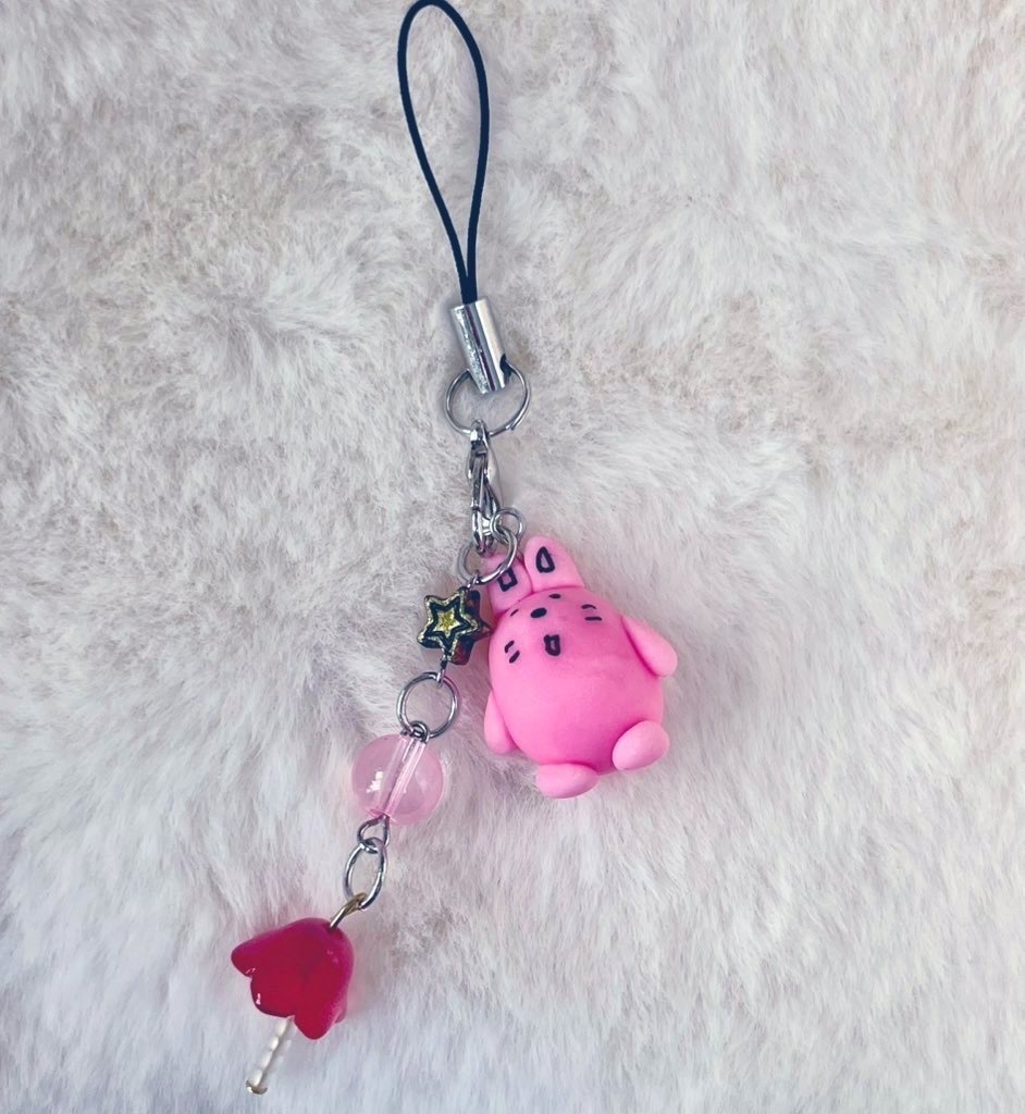 めいわくウサギ　フィギュアストラップ