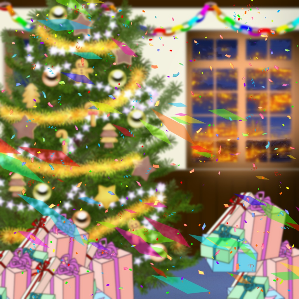 高画質背景素材+サムネロゴ素材