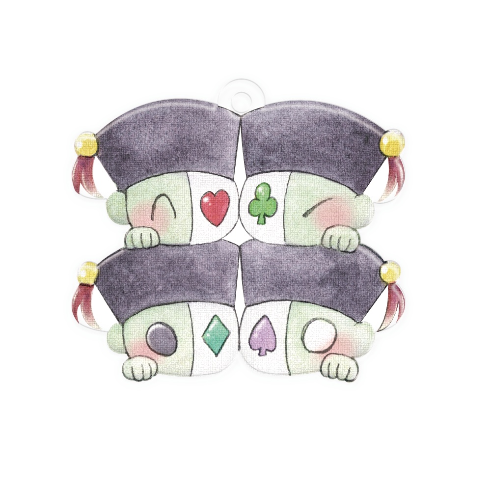 アクリルキーホルダー　ミニジズズ
